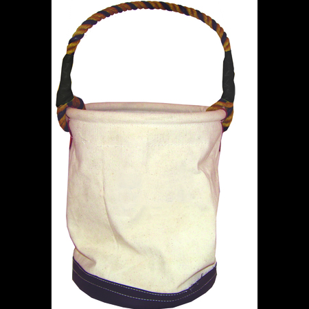 BON TOOL Bon 41-123 Tool Bucket, Canvas W/Leather Bottom 41-123